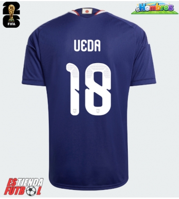 Japón Ayase Ueda #18 Primera Equipación Mundial 2026 Manga Corta